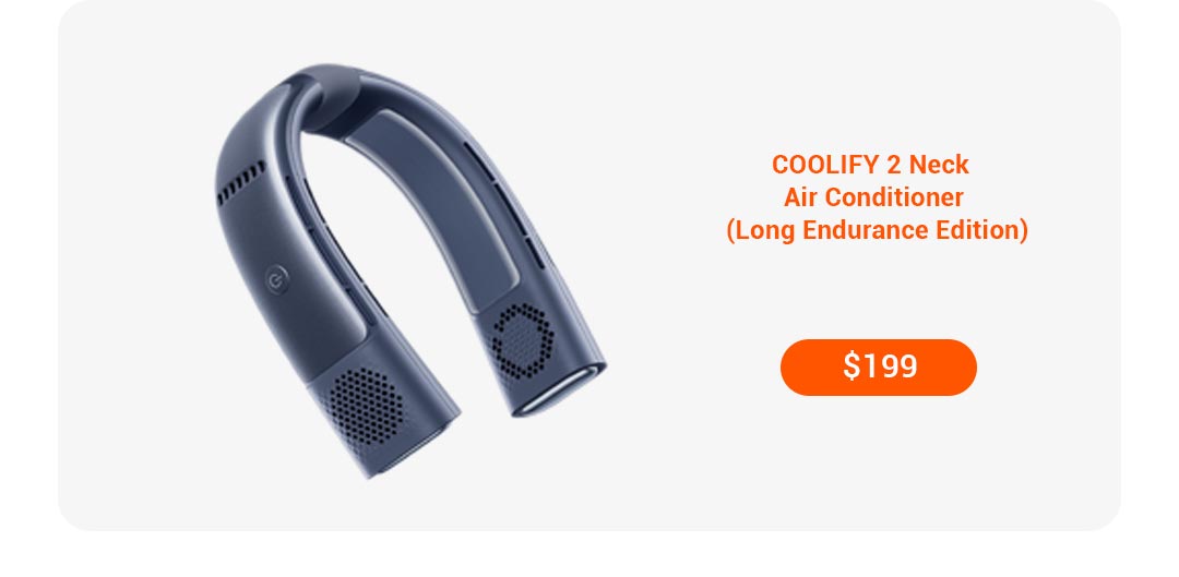 COOLIFY 2 Neck Air Conditioner (Special Edition-5000 mAh)（Only 